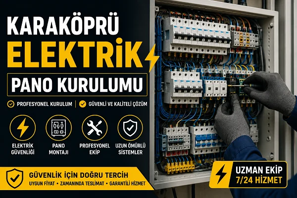 Karaköprü Elektrik Pano Kurulumu